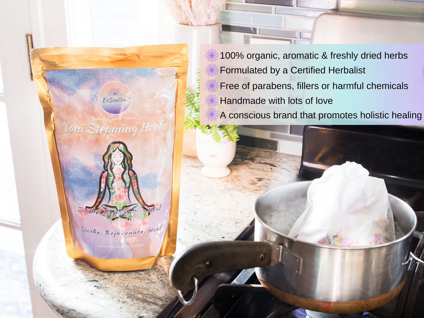 ExSoullent Organic Yoni Steams