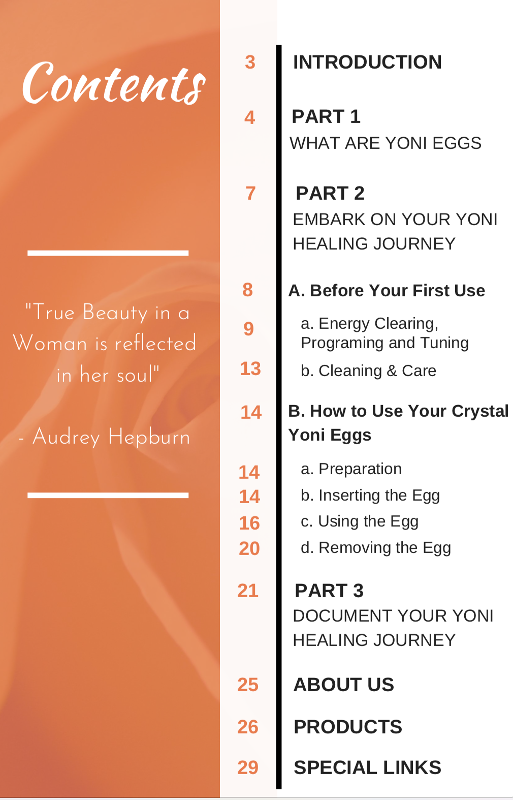 Certified Carnelian Yoni Egg Set - Your Personal Guide to Yoni Healing