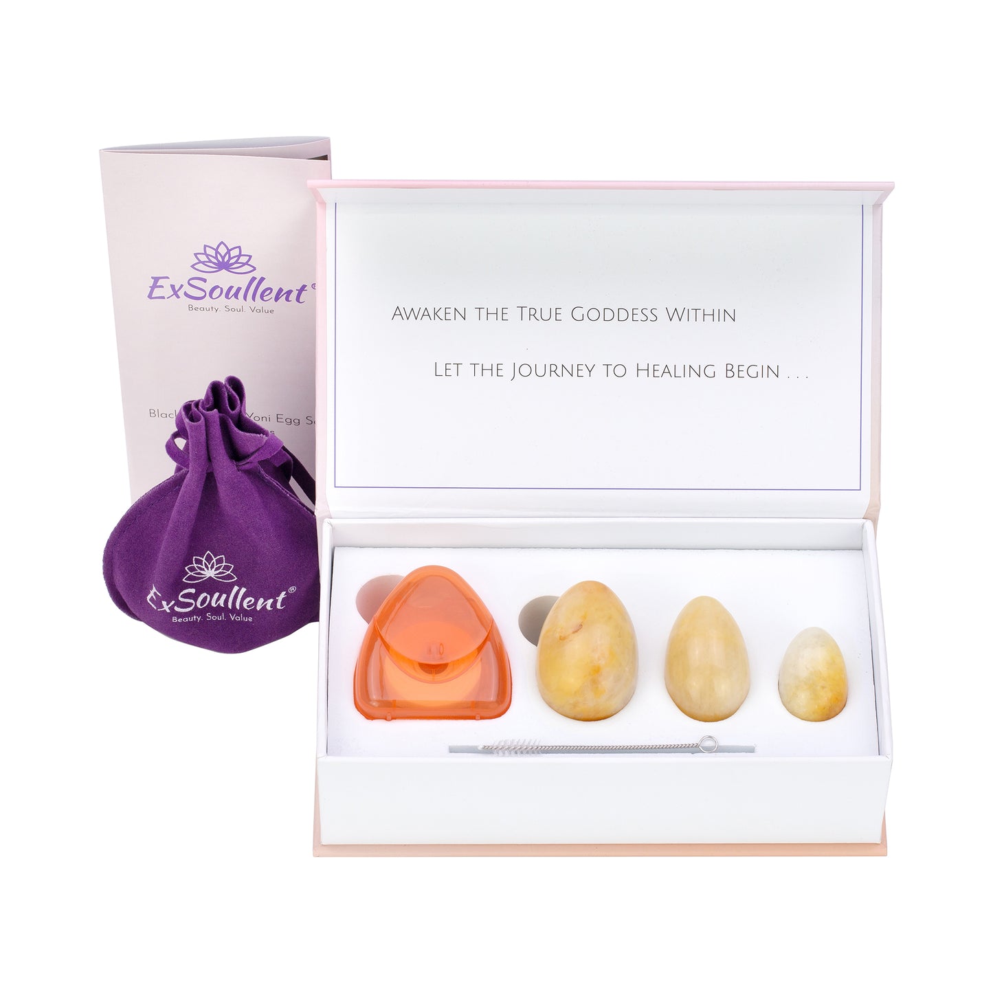 Certified Crystal Yoni Egg Set