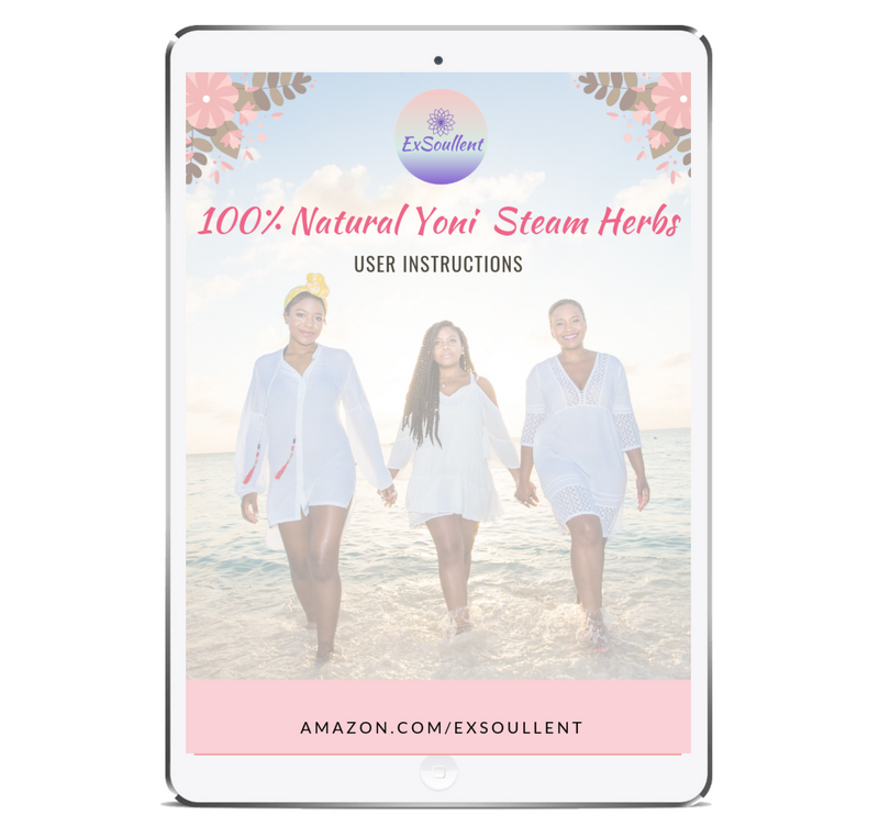 100% Natural Yoni Steam Herbs (Zen Goddess Blend) - User Instructions