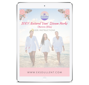 100% Natural Yoni Steam Herbs (Aurora Bliss Blend) - User Instructions