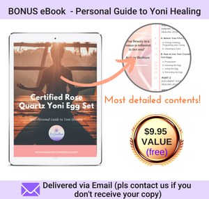 Certified Crystal Yoni Egg Set