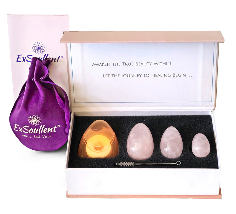 Certified Crystal Yoni Egg Set